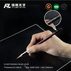 4mm High Gloss Scratch Resistant Acrylic Sheet Pass R.C.A Test , Innovative Coating Ability