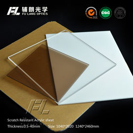 China Harte beschichtende Acrylblatt-reflektierende Antileistung ESD PMMA, gute Schlagzähigkeit fournisseur